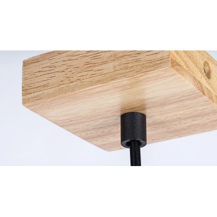 Rabalux - Kattokruunu johdossa 1xGU10/5W/230V tammi
