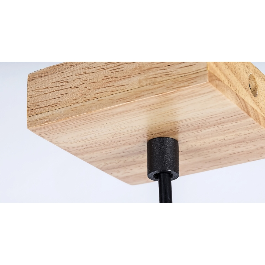Rabalux - Kattokruunu johdossa 1xGU10/5W/230V tammi
