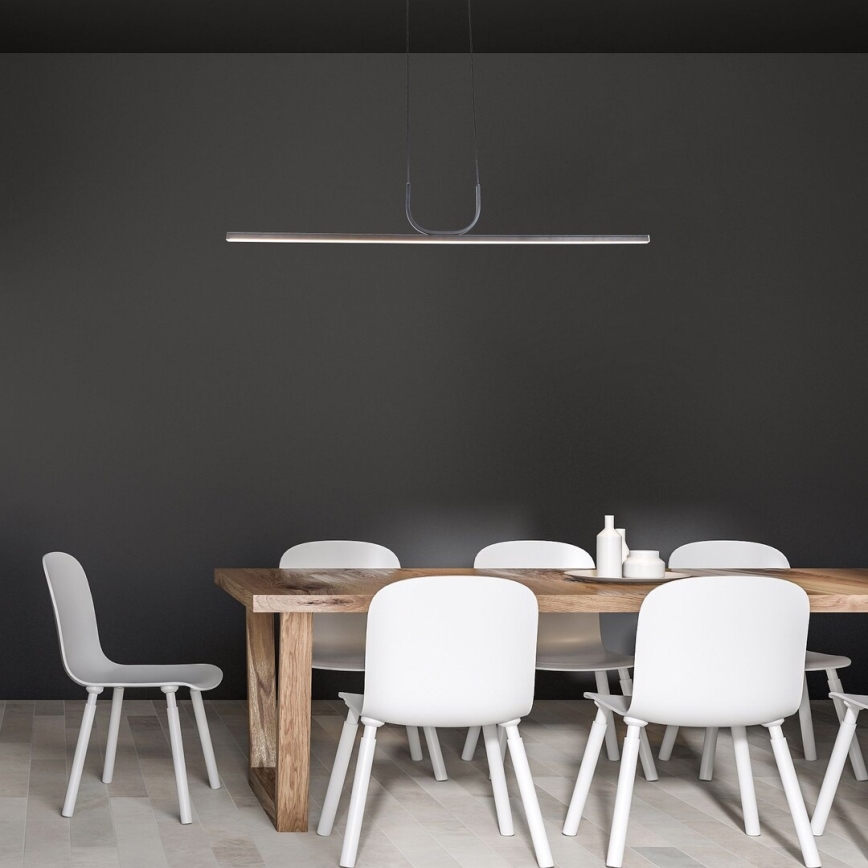 Rabalux - LED-kattokruunu johdossa LED/25W/230V 3000K musta