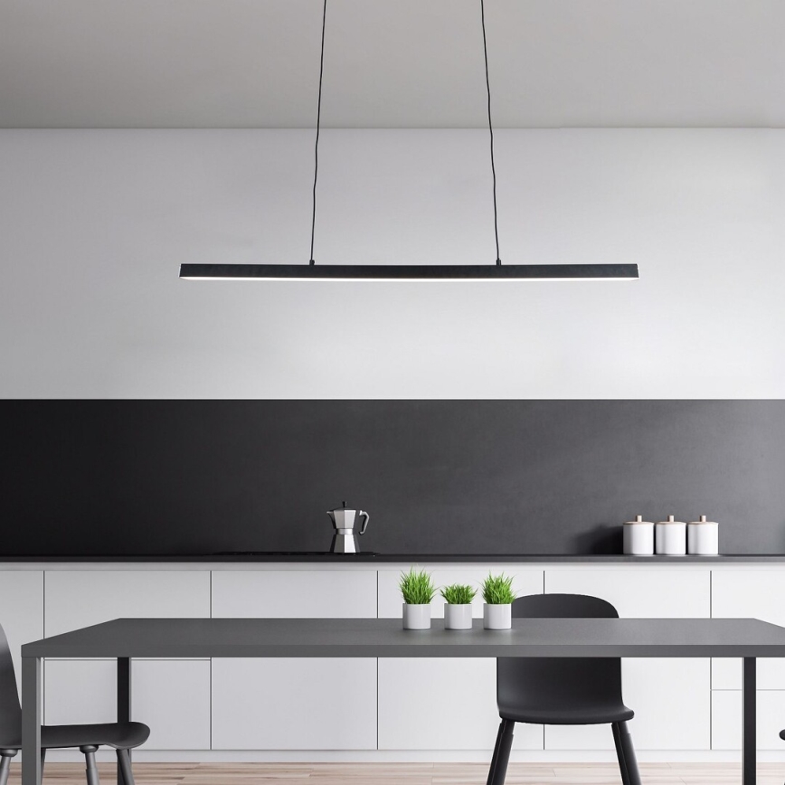 Rabalux - LED-kattokruunu johdossa LED/30W/230V 4000K musta