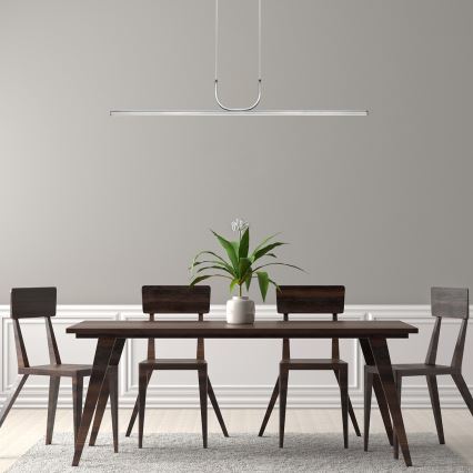 Rabalux - LED-kattokruunu johdossa LED/25W/230V 3000K kiiltävä kromi