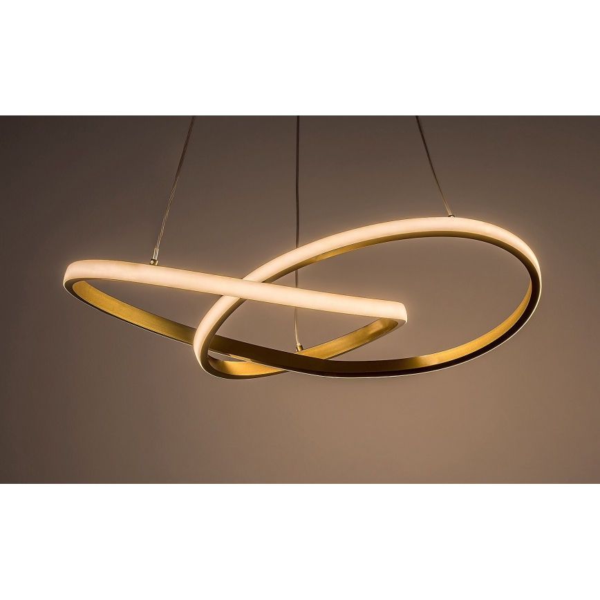 Rabalux - LED-kattokruunu johdossa LED/36W/230V 3000K kulta
