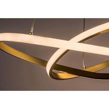 Rabalux - LED-kattokruunu johdossa LED/36W/230V 3000K kulta