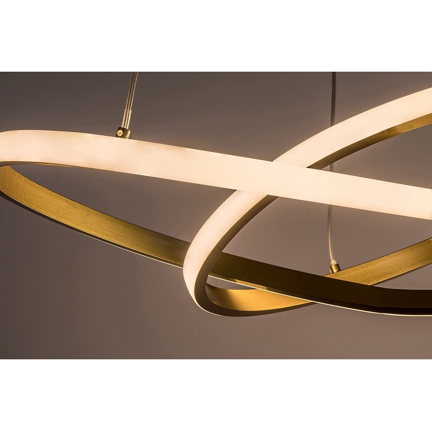 Rabalux - LED-kattokruunu johdossa LED/36W/230V 3000K kulta