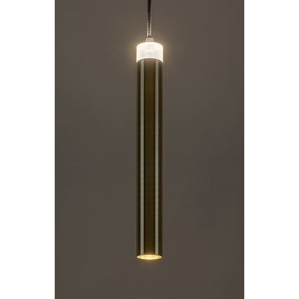 Rabalux - LED-kattokruunu johdossa LED/10W/230V 4000K musta/kulta