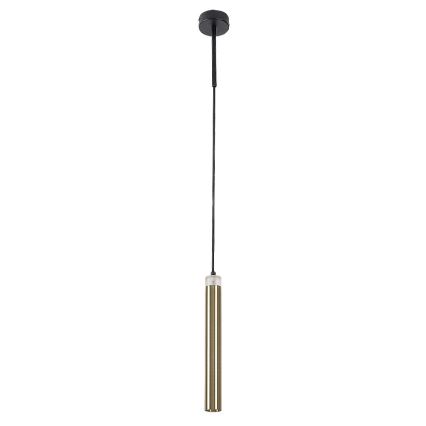 Rabalux - LED-kattokruunu johdossa LED/10W/230V 4000K musta/kulta
