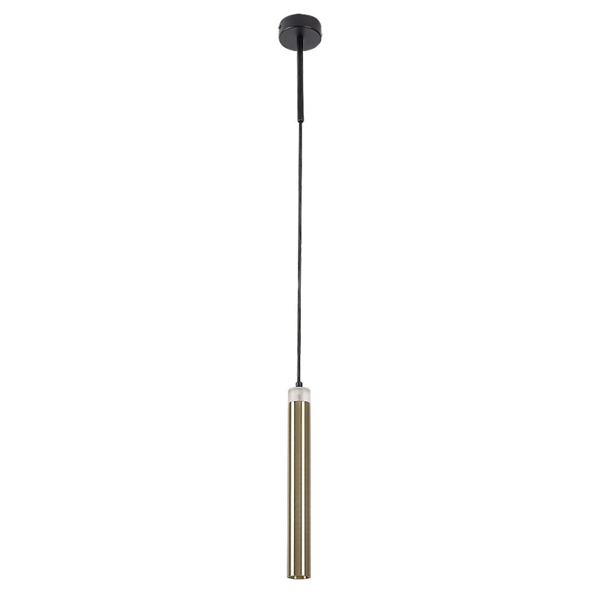 Rabalux - LED-kattokruunu johdossa LED/10W/230V 4000K musta/kulta