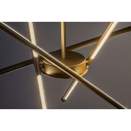 Rabalux - LED-kattokruunu johdossa LED/40W/230V 3000K kulta