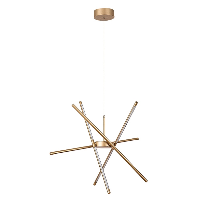 Rabalux - LED-kattokruunu johdossa LED/40W/230V 3000K kulta