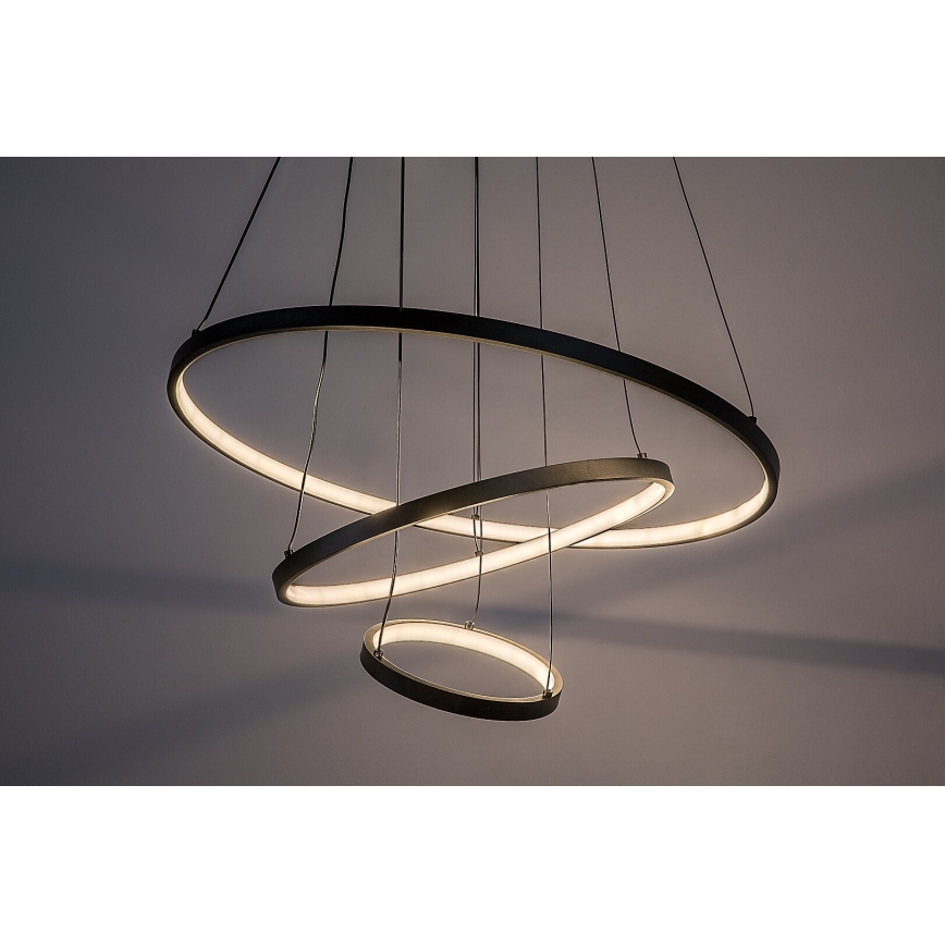 Rabalux - LED Himmennettävä riippuvalaisin kaapelilla LED/90W/230V 3000-6500K + kaukosäädin