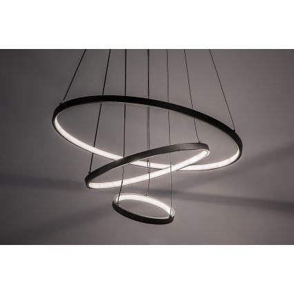 Rabalux - LED Himmennettävä riippuvalaisin kaapelilla LED/90W/230V 3000-6500K + kaukosäädin