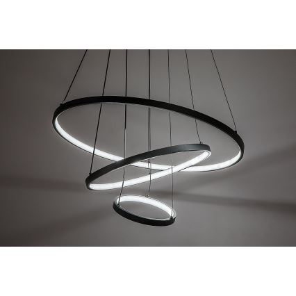 Rabalux - LED Himmennettävä riippuvalaisin kaapelilla LED/90W/230V 3000-6500K + kaukosäädin