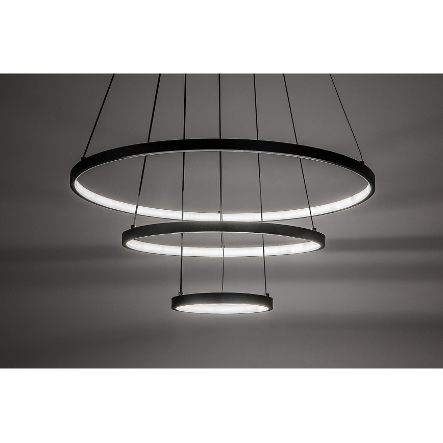 Rabalux - LED Himmennettävä riippuvalaisin kaapelilla LED/90W/230V 3000-6500K + kaukosäädin