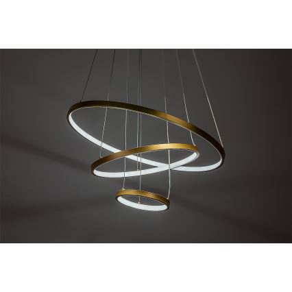 Rabalux - Himennettävä LED-riippuvalaisin vaijerilla LED/90W/230V 3000-6500K + kaukosäädin