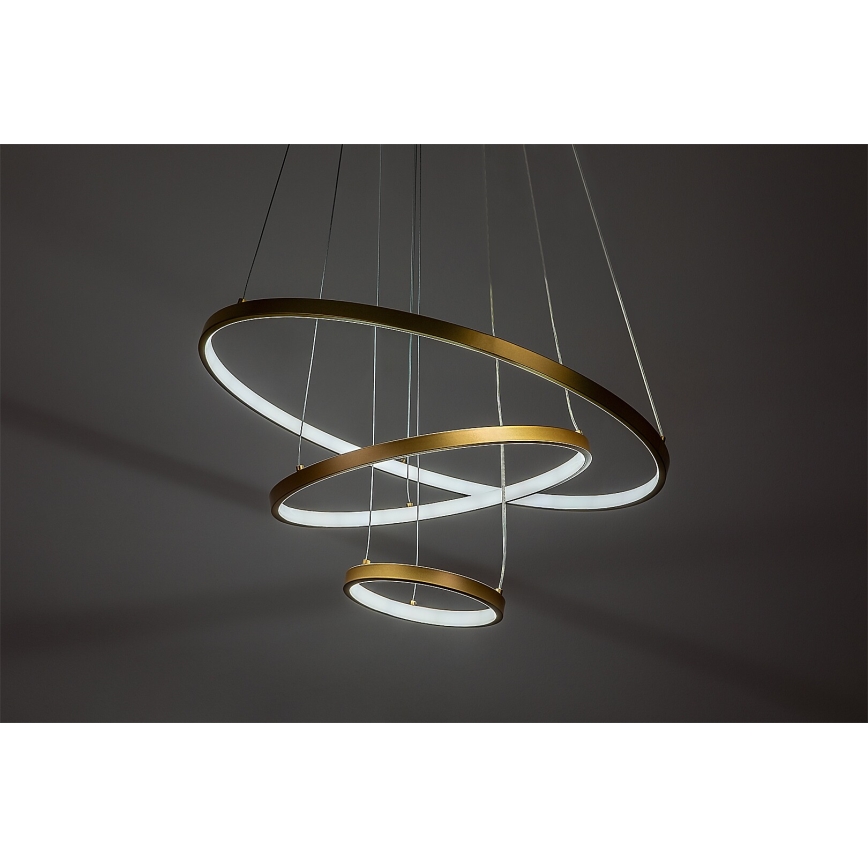 Rabalux - Himennettävä LED-riippuvalaisin vaijerilla LED/90W/230V 3000-6500K + kaukosäädin