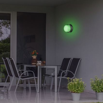 Rabalux - LED RGBW Ulkoseinävalaisin LED/10W/230V IP54 Wi-Fi Tuya