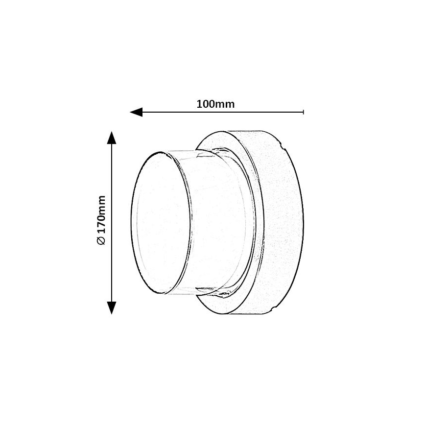 Rabalux - LED RGBW Ulkoseinävalaisin LED/10W/230V IP54 Wi-Fi Tuya