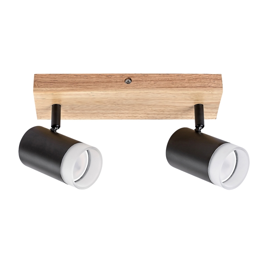 Rabalux - Katon kohdevalo 2xGU10/5W/230V tammi