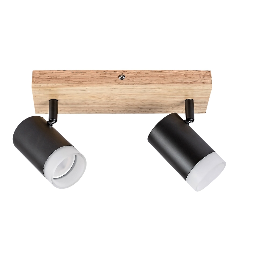 Rabalux - Katon kohdevalo 2xGU10/5W/230V tammi