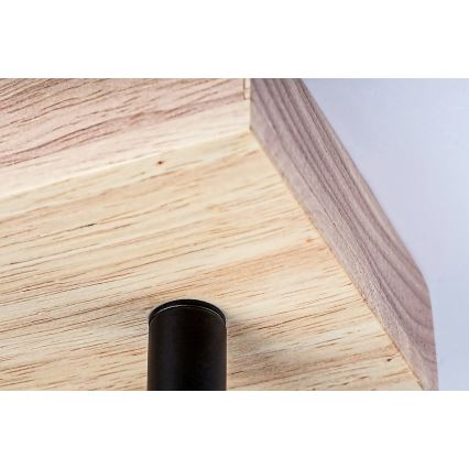 Rabalux - Katon kohdevalo 2xGU10/5W/230V tammi
