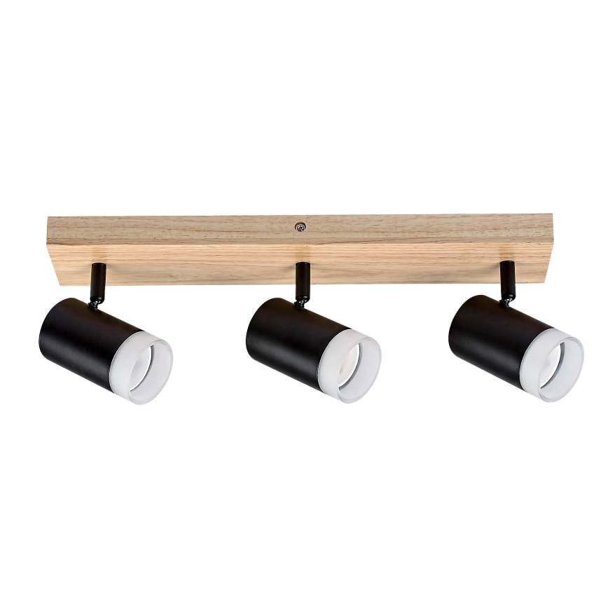 Rabalux - Katon kohdevalo 3xGU10/5W/230V tammi