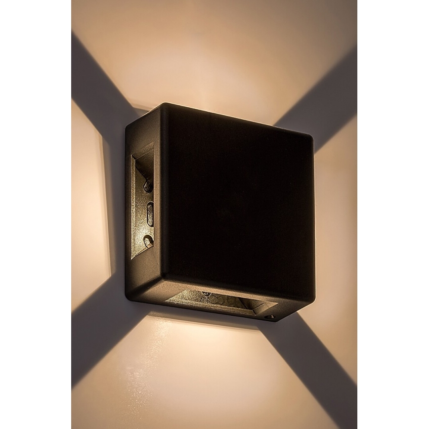 Rabalux - LED-ulkoseinävalo LED/6W/230V IP54 musta