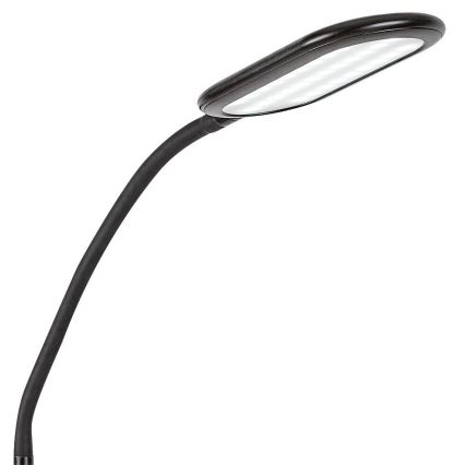 Rabalux - LED Himmennettävä touch lattialamppu LED/10W/230V 3000-6000K musta