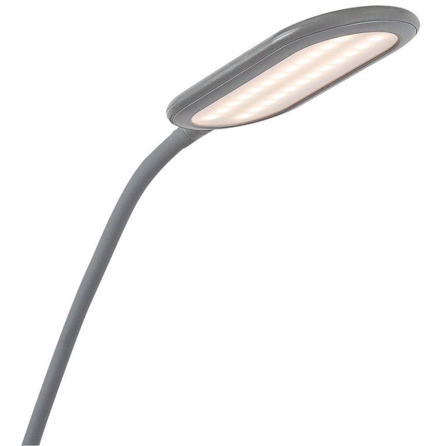 Rabalux - LED Himmennettävä touch lattialamppu LED/10W/230V 3000-6000K harmaa