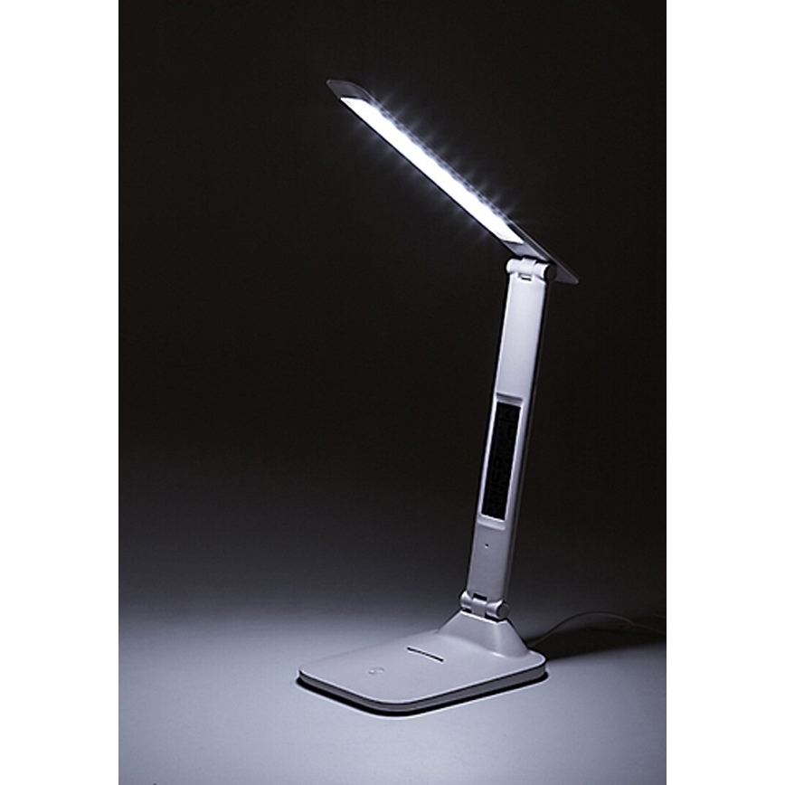 Rabalux - Himmennettävä LED-pöytävalaisin näytöllä LED/5W/5V 2600mAh 3000-6000K