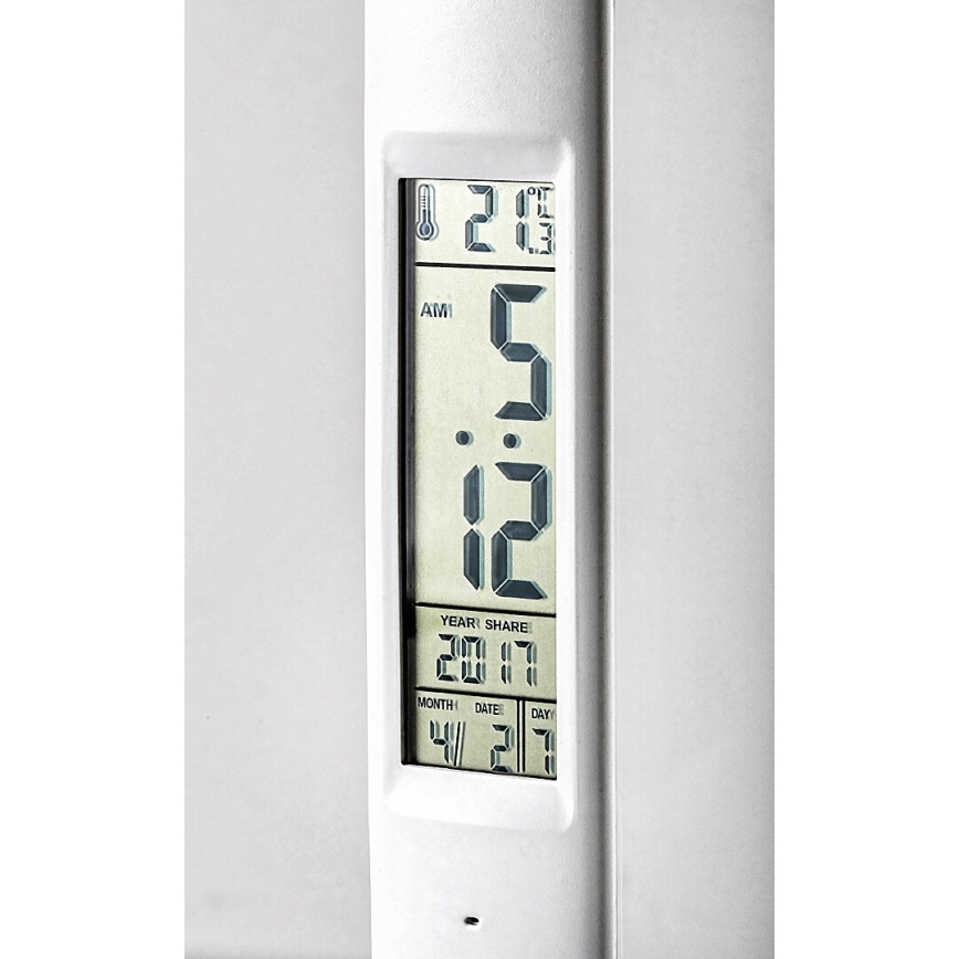 Rabalux - Himmennettävä LED-pöytävalaisin näytöllä LED/5W/5V 2600mAh 3000-6000K