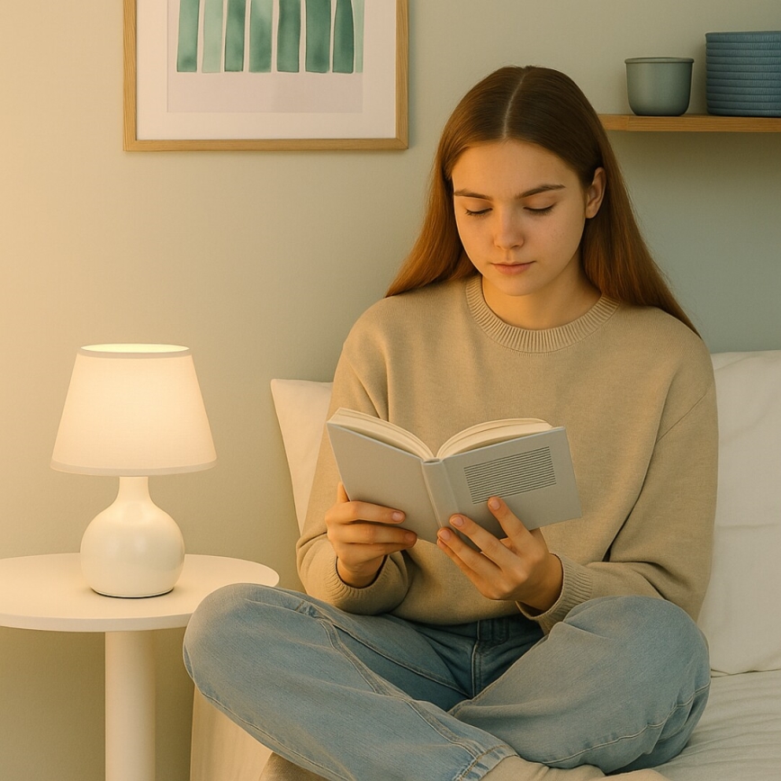 Rabalux - Pöytälamppu 1xE14/40W/230V beige