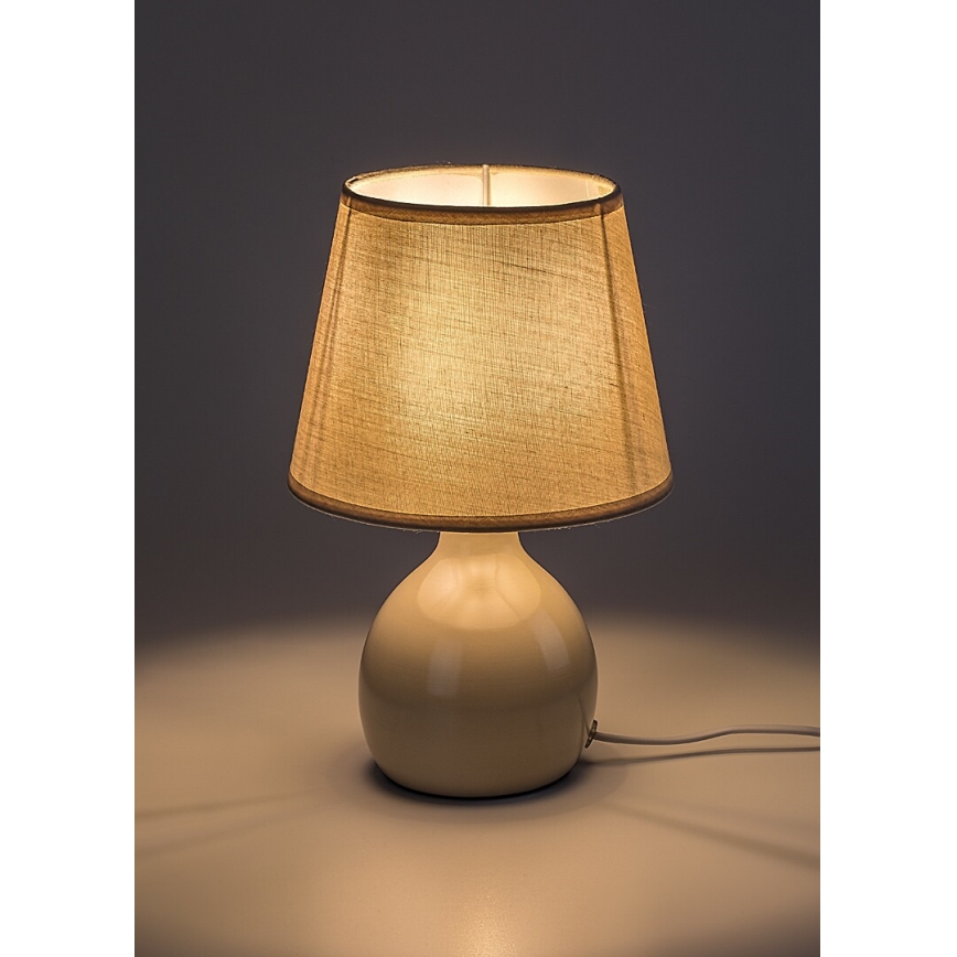 Rabalux - Pöytälamppu 1xE14/40W/230V beige
