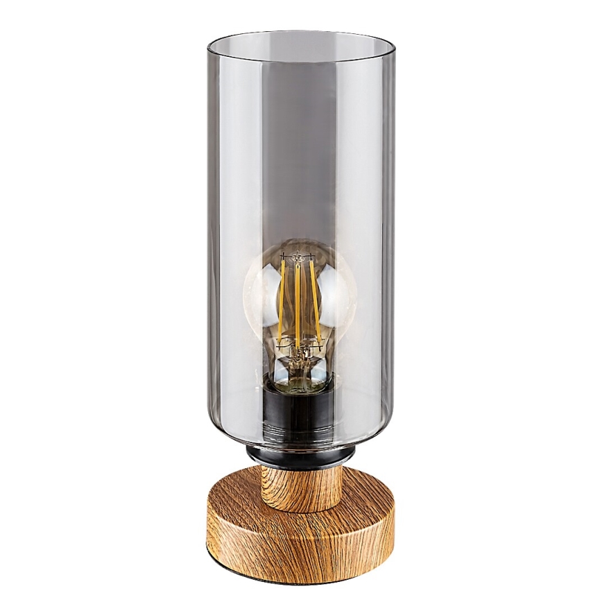 Rabalux - Pöytävalaisin 1xE27/25W/230V tammi