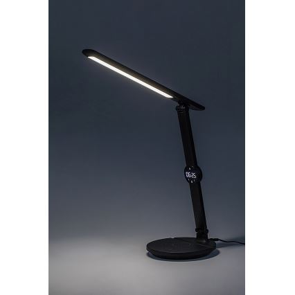 Rabalux - Himmennettävä LED-kosketuspöytävalaisin kanssa näyttö LED/9W/230V 3000/4000/6500K