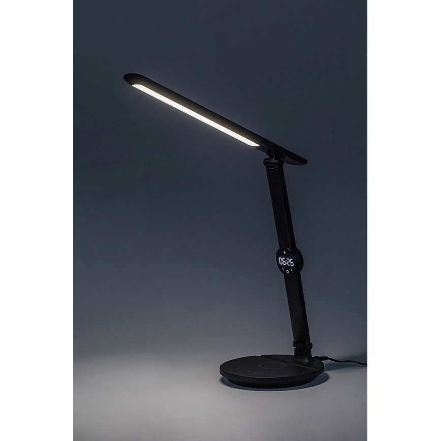 Rabalux - Himmennettävä LED-kosketuspöytävalaisin kanssa näyttö LED/9W/230V 3000/4000/6500K