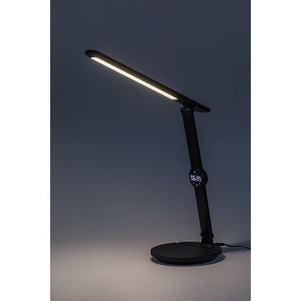 Rabalux - Himmennettävä LED-kosketuspöytävalaisin kanssa näyttö LED/9W/230V 3000/4000/6500K