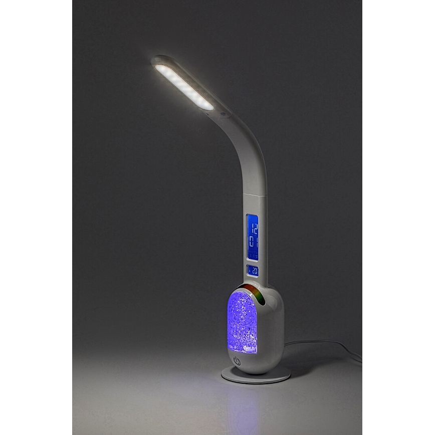 Rabalux - LED RGB Himmennettävä pöytävalaisin LED/5W/230V valkoinen