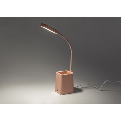 Rabalux - Himmennettävä LED-pöytävalaisin LED/6W/230V 5000K vaaleanpunainen