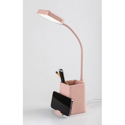 Rabalux - Himmennettävä LED-pöytävalaisin LED/6W/230V 5000K vaaleanpunainen