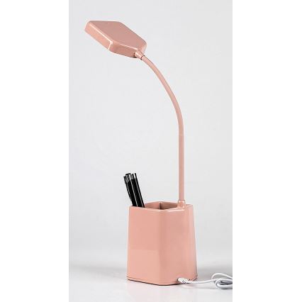 Rabalux - Himmennettävä LED-pöytävalaisin LED/6W/230V 5000K vaaleanpunainen