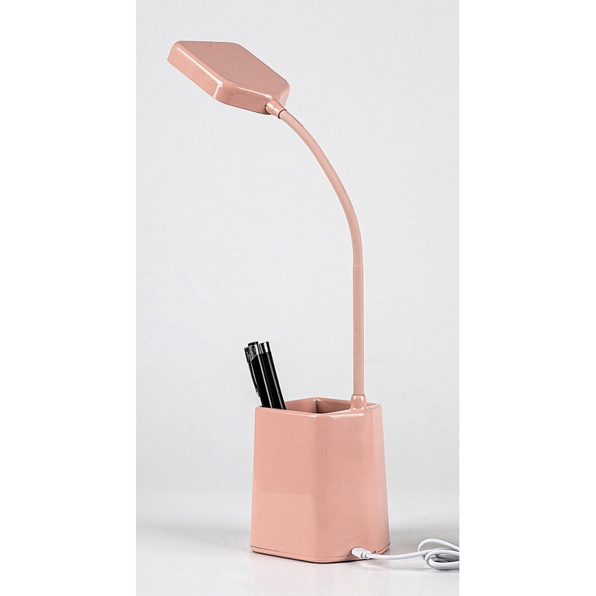 Rabalux - Himmennettävä LED-pöytävalaisin LED/6W/230V 5000K vaaleanpunainen
