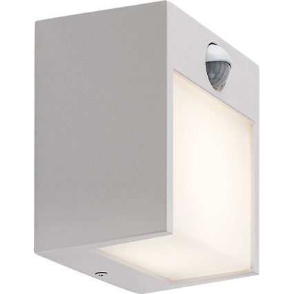Rabalux - LED Ulkoseinävalo sensorilla LED/12W/230V valkoinen IP44