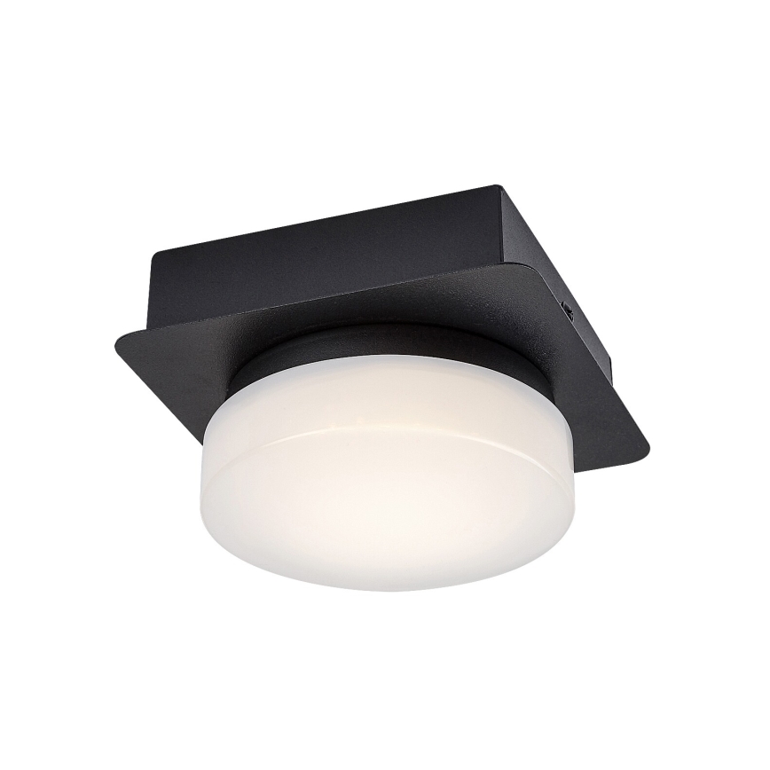 Rabalux - LED-kylpyhuonekattovalaisin LED/5W/230V IP44 4000K musta