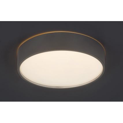 Rabalux - LED-kattovalaisin LED/18W/230V IP44 4000K hopea halkaisija 28 cm