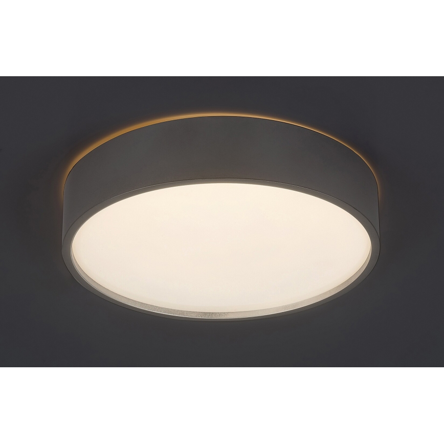 Rabalux - LED-kattovalaisin LED/18W/230V IP44 4000K hopea halkaisija 28 cm