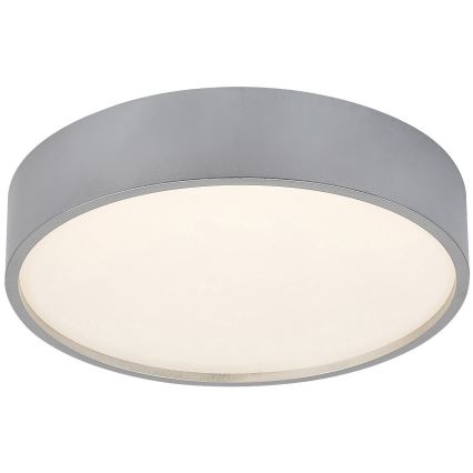 Rabalux - LED-kattovalaisin LED/18W/230V IP44 4000K hopea halkaisija 28 cm