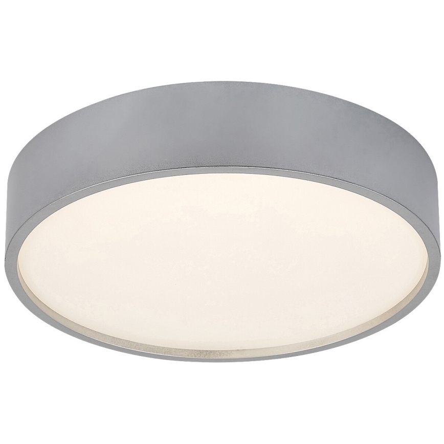 Rabalux - LED-kattovalaisin LED/18W/230V IP44 4000K hopea halkaisija 28 cm
