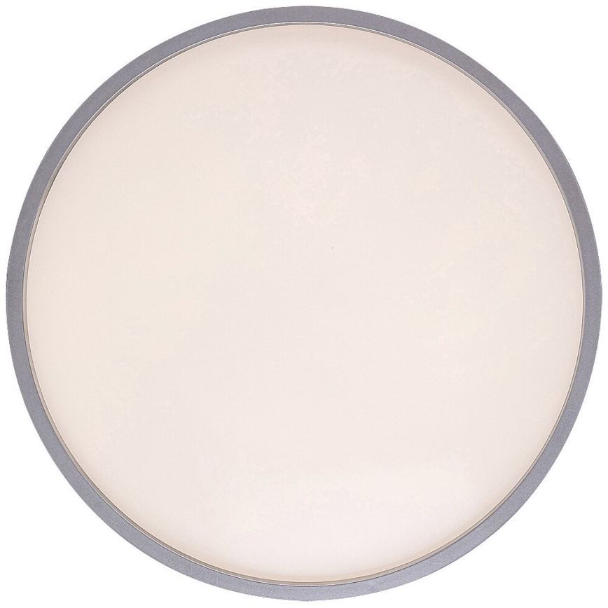 Rabalux - LED-kattovalaisin LED/18W/230V IP44 4000K hopea halkaisija 28 cm