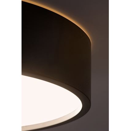 Rabalux - LED-kattovalaisin sensorilla LED/19W/230V IP44 4000K halkaisija 28,5 cm musta