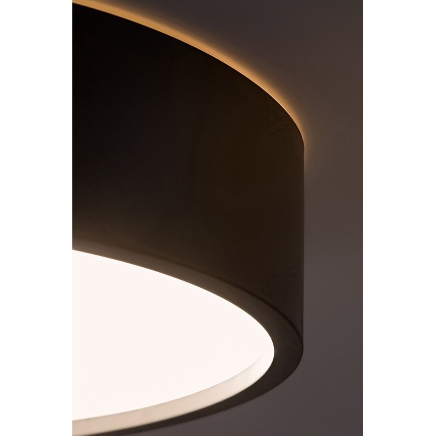 Rabalux - LED-kattovalaisin sensorilla LED/19W/230V IP44 4000K halkaisija 28,5 cm musta